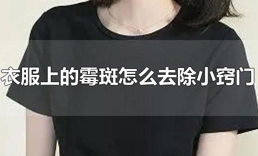 衣服上的霉斑怎么去除小窍门