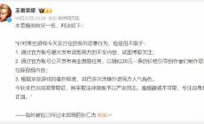 《王者荣耀》回应某游戏"恶意行为":将予以严肃回击