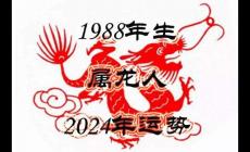 88年的今年多大了2024？88年属龙的今年多大？