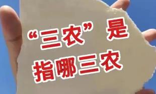 三农是什么意思？三农指的是什么意思?